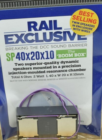 Rail Exclusive 'boom box' speaker